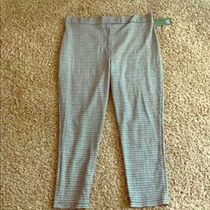 Black and white pants